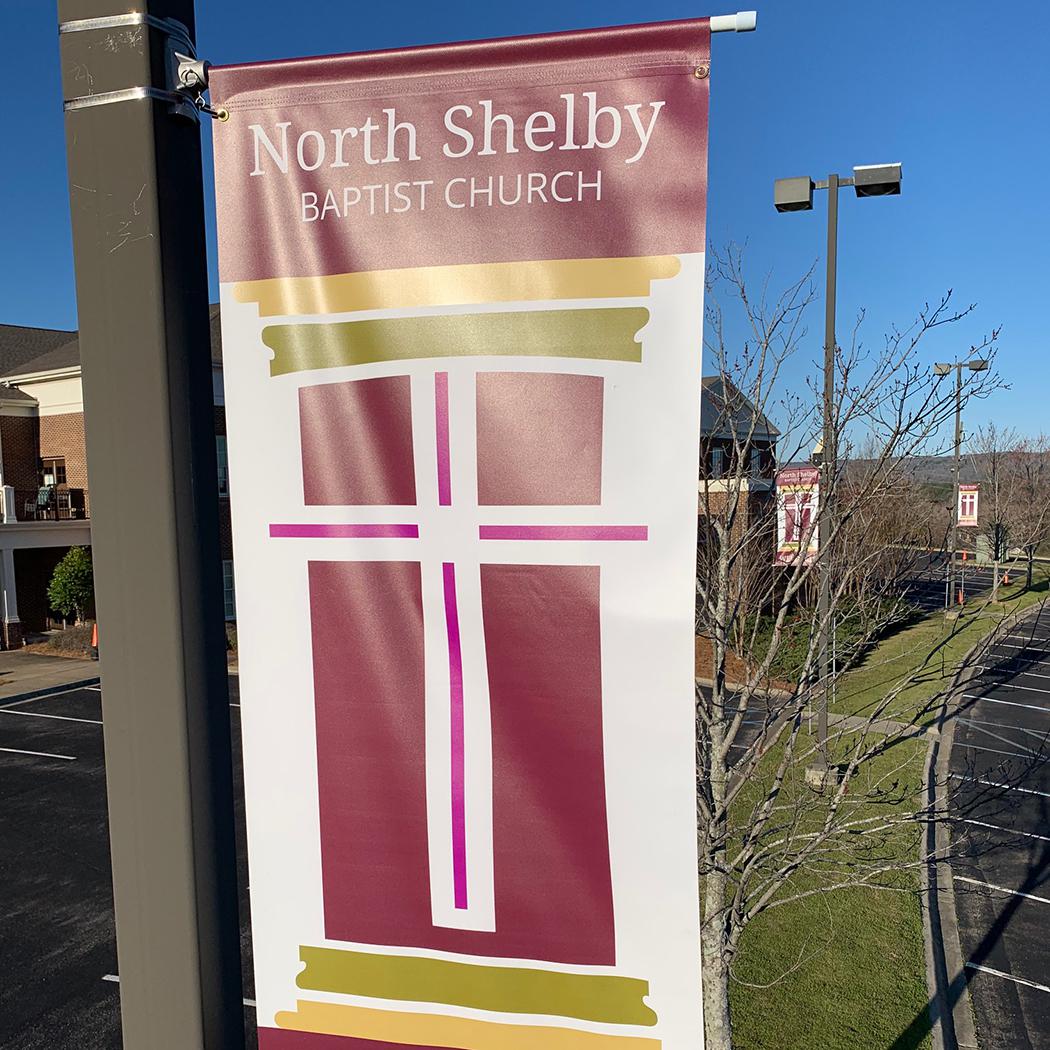 Exterior Pocket Pole Banner