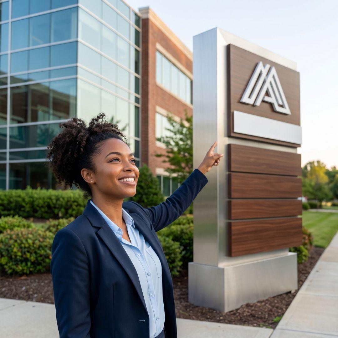 Our Architectural & Building Signage Solutions | AlphaGraphics Knoxville Partner Place