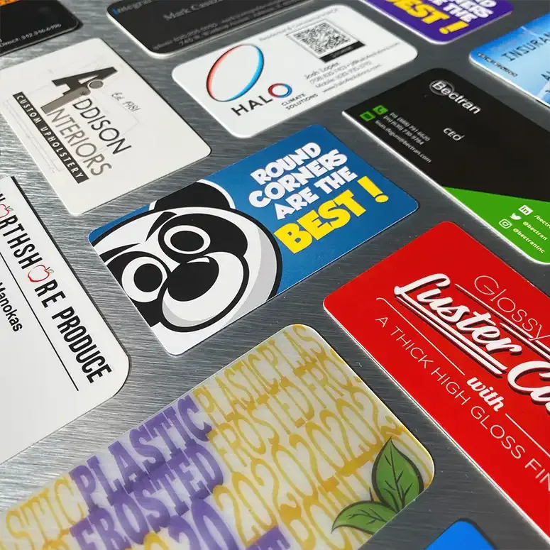 Round Corner Business Cards