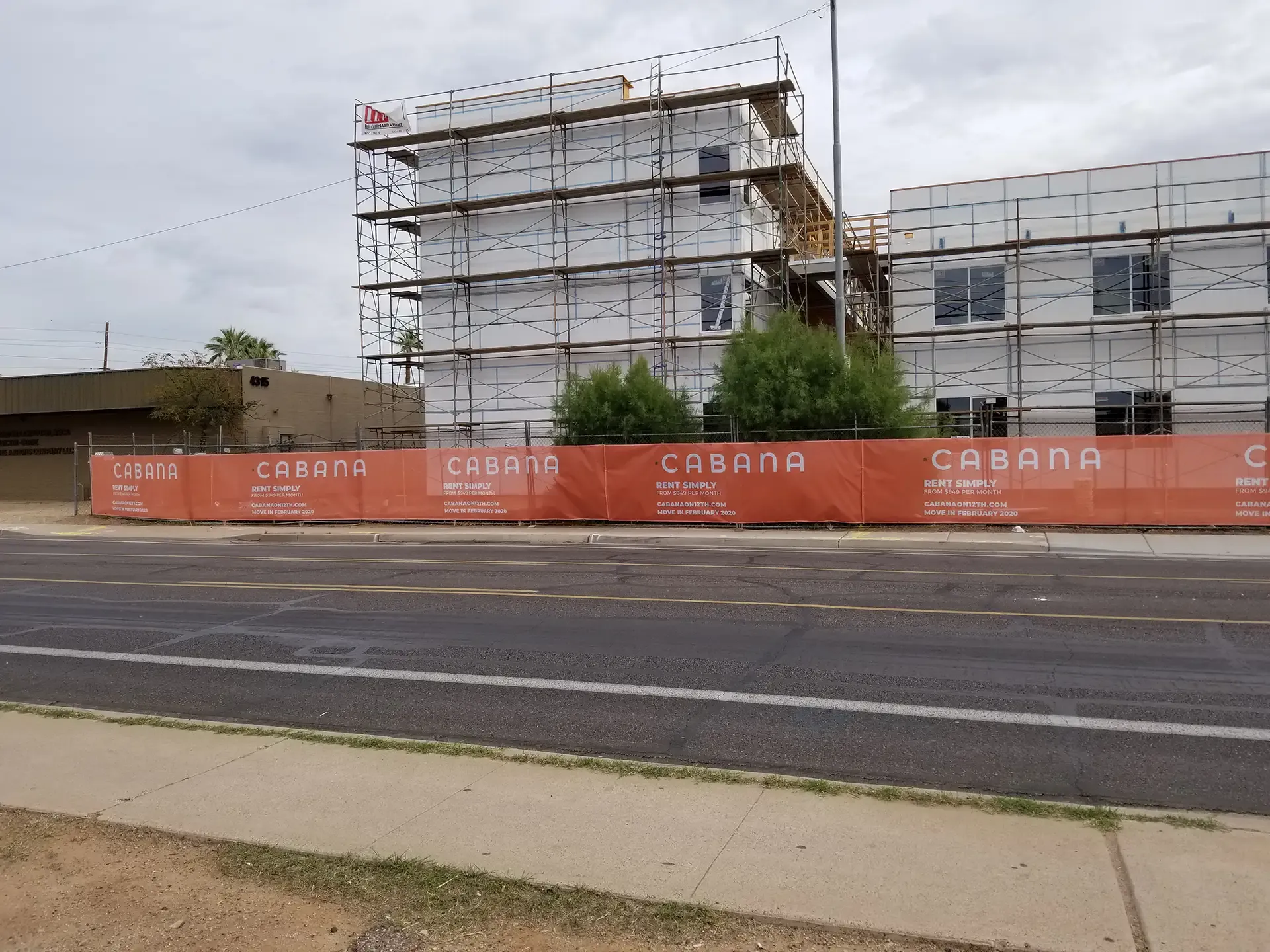 Outdoor banner at AlphaGraphics Chandler