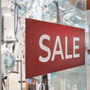 Holiday sale banner