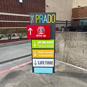 The Prado signs