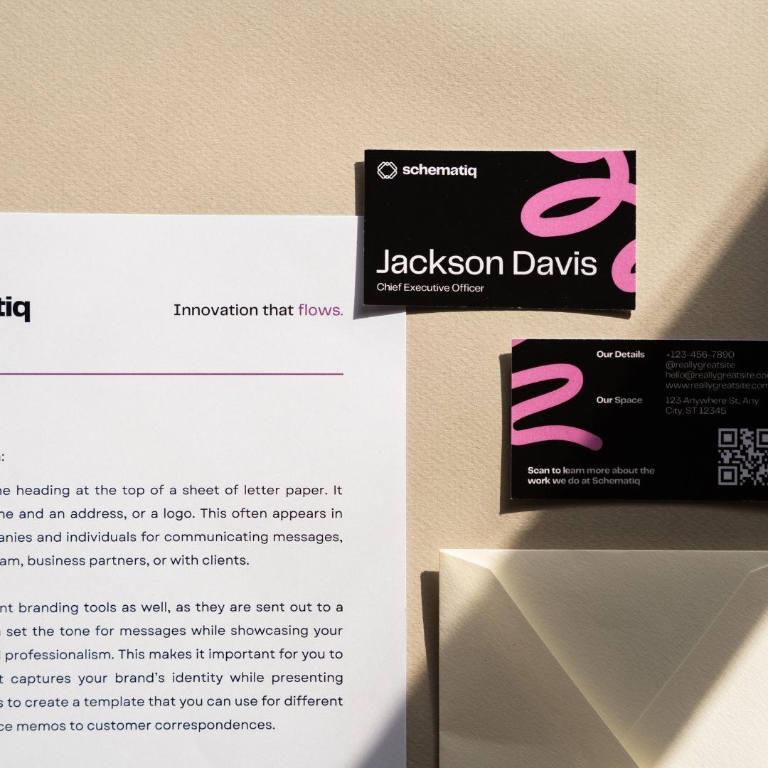 printed branding materials