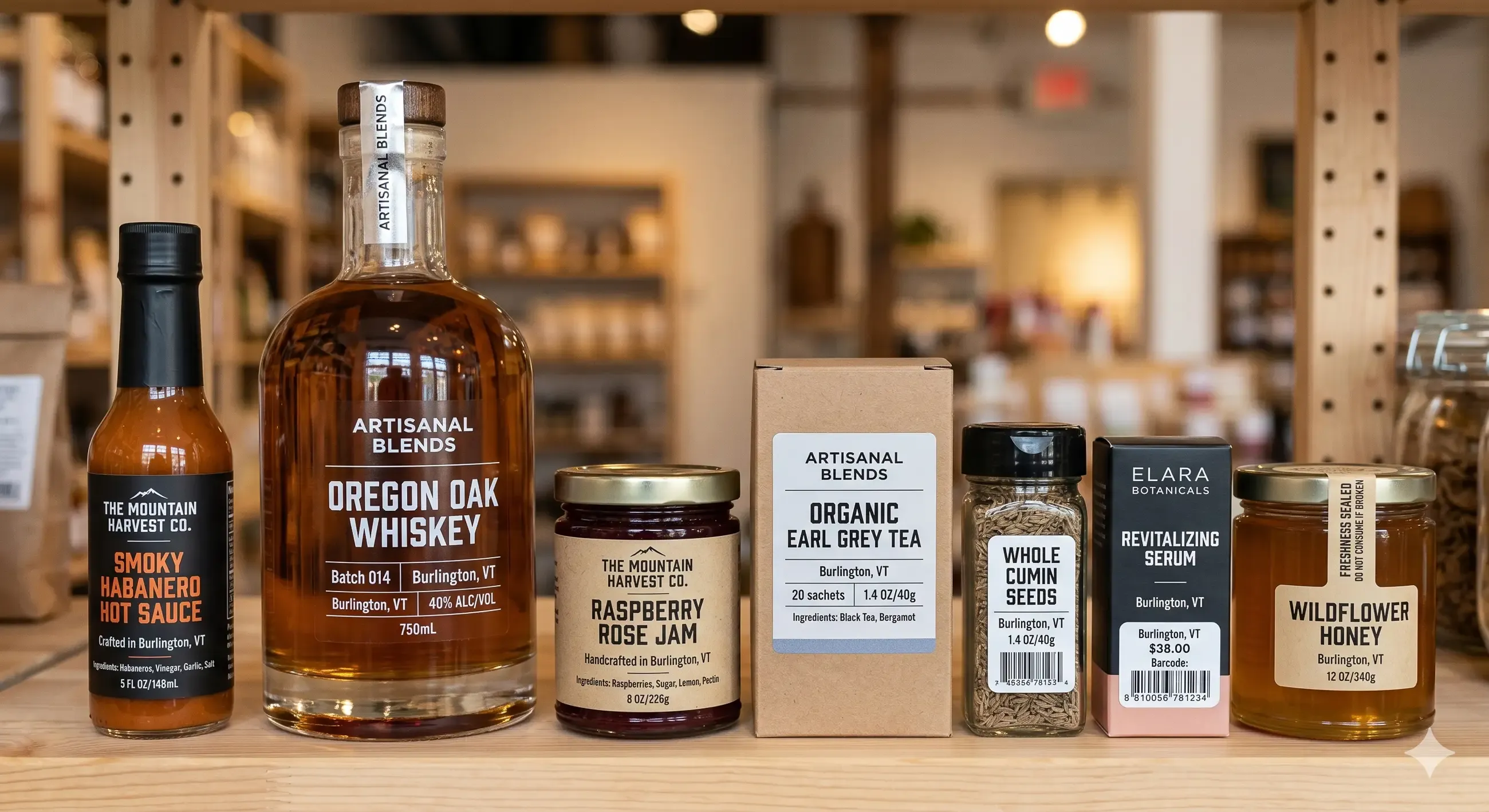 Products with custom labeling