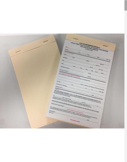 Custom printed carbonless forms and notepads