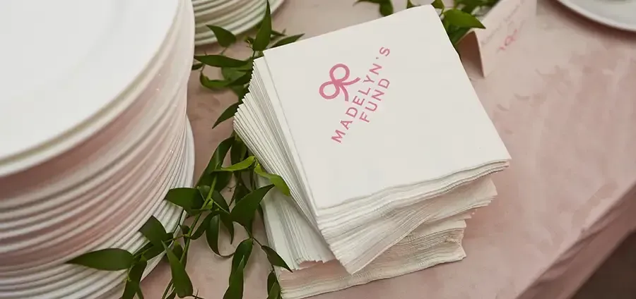 Promotional item with logo