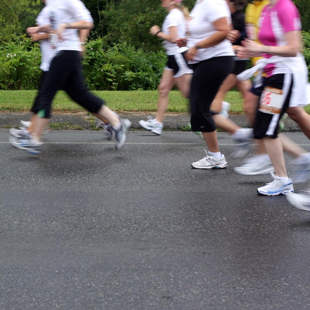 photo of runners in a race