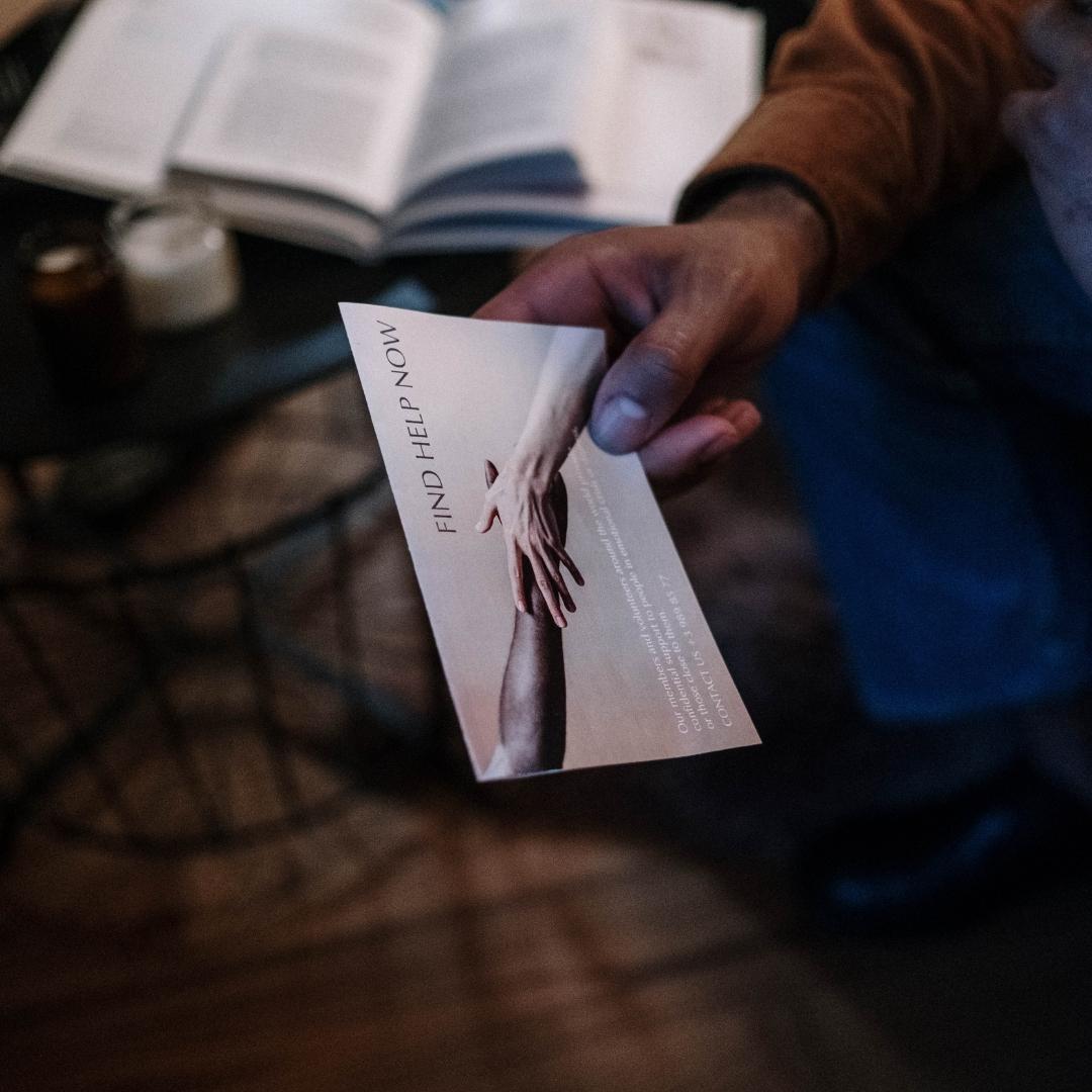 Photo based business card