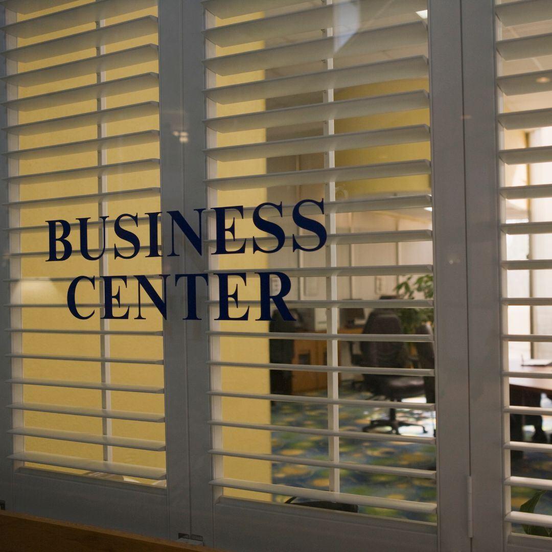 photo of window graphics