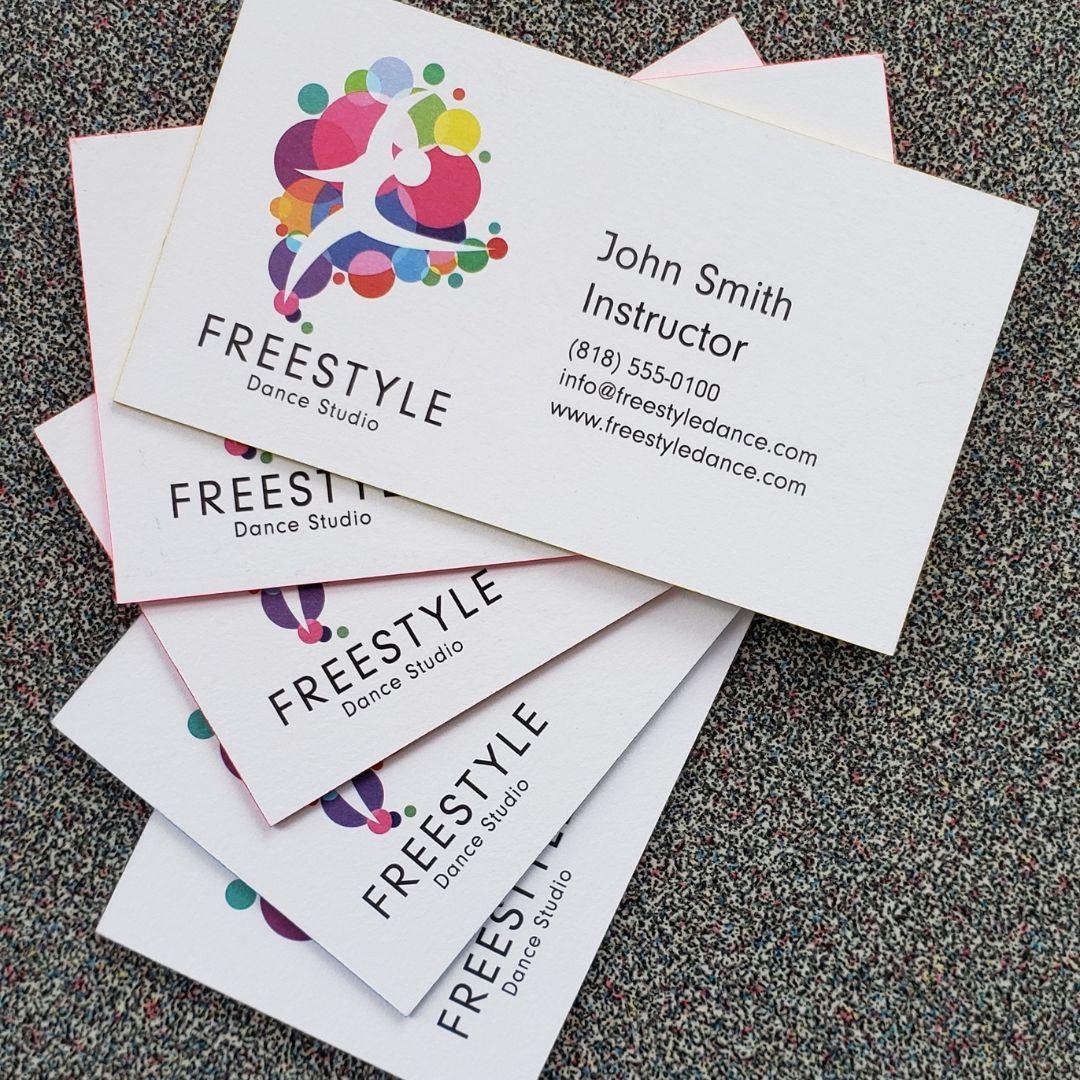 photo of business cards