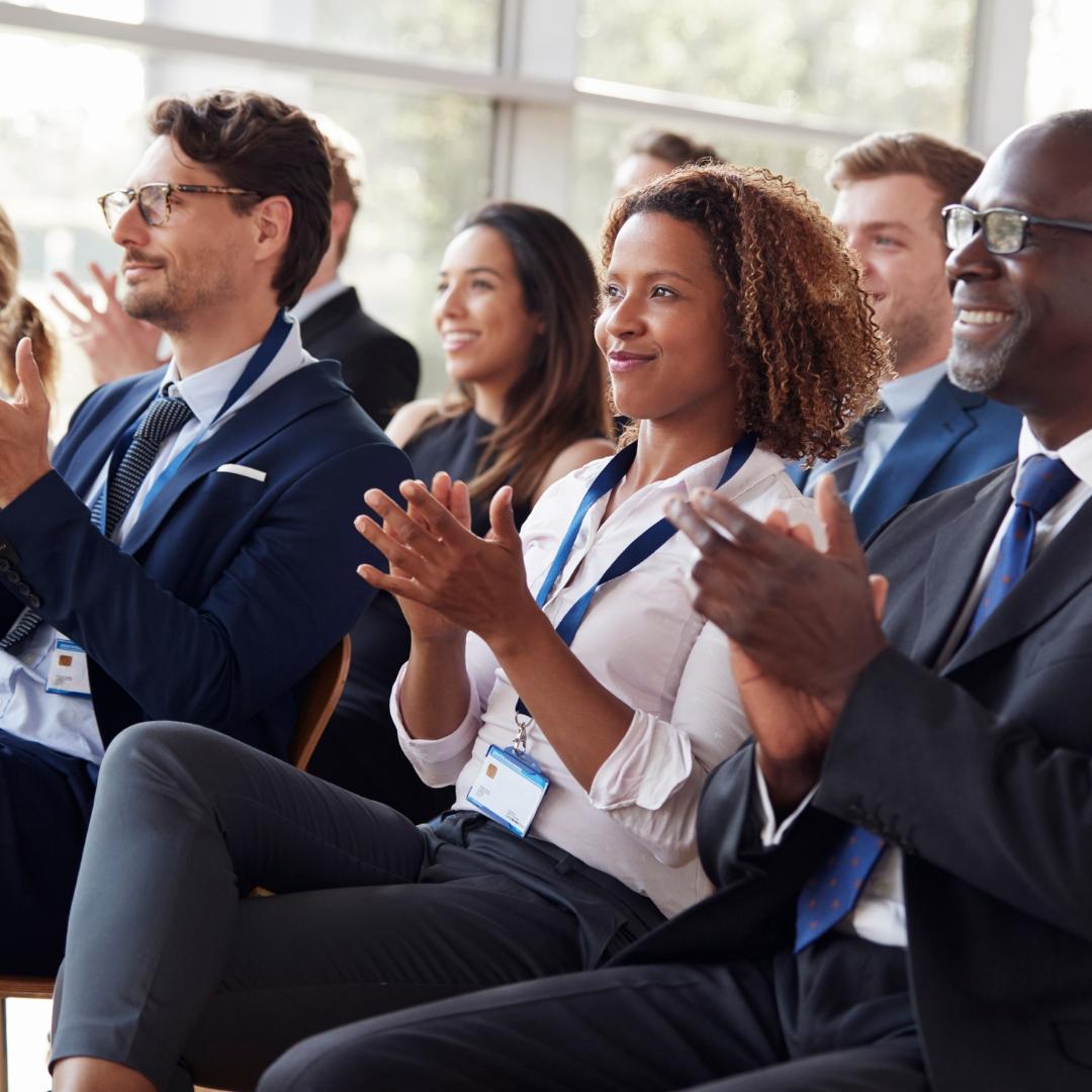 Trade show audience