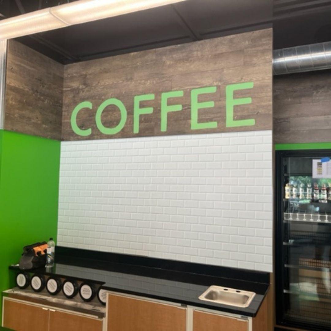 photo of window graphics