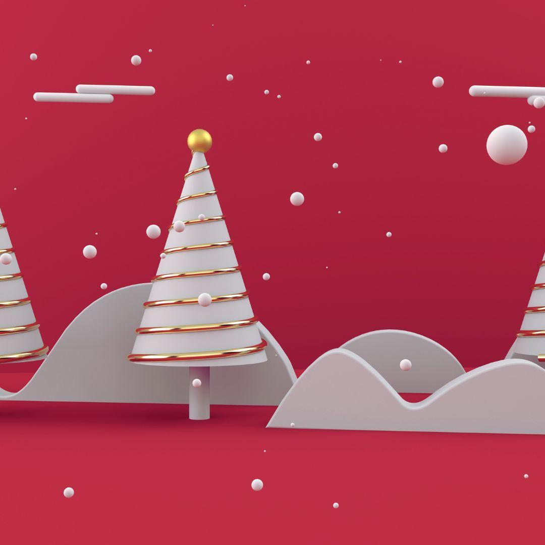 photo of holiday postcard