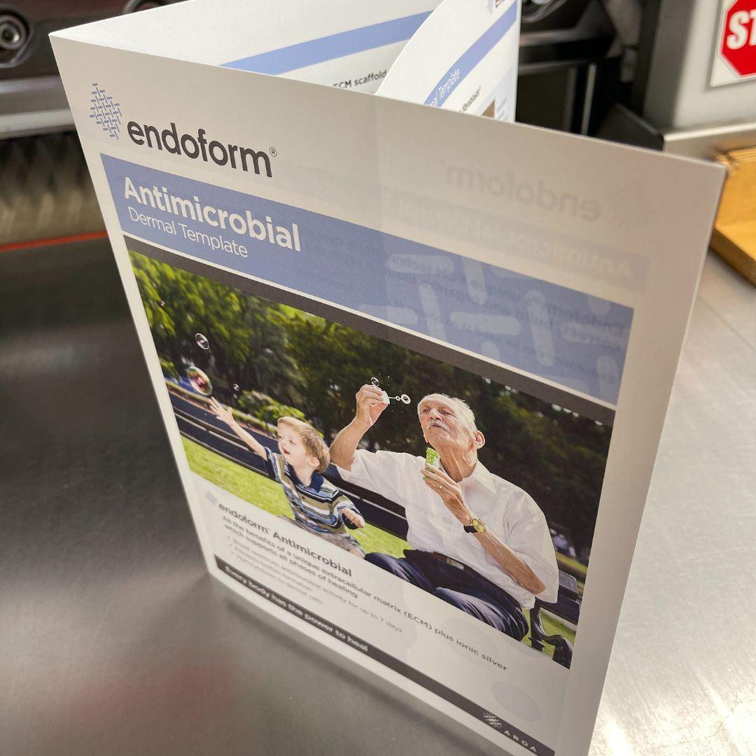 photo of marketing materials