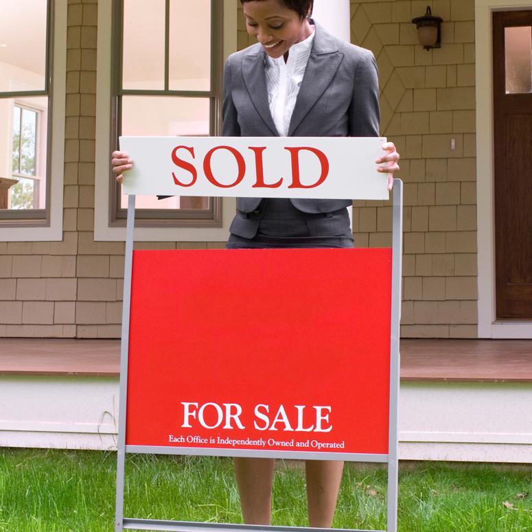Real estate sign example
