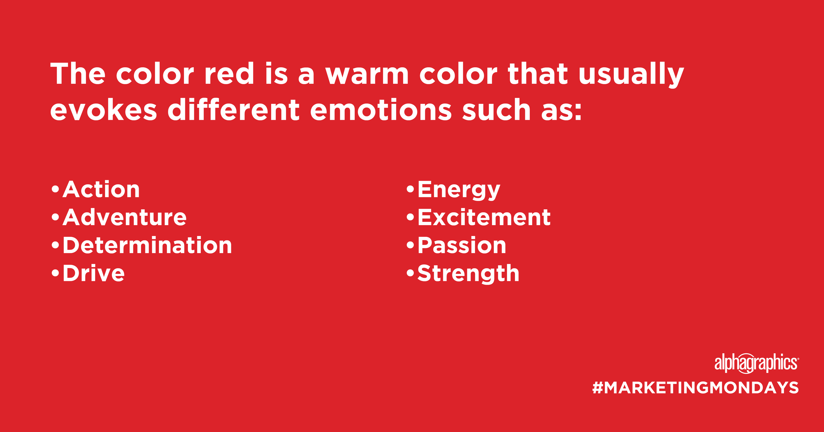 Designing a logo doesn't need to be a dread, add some red!