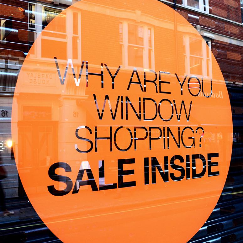 Retail signage solutions