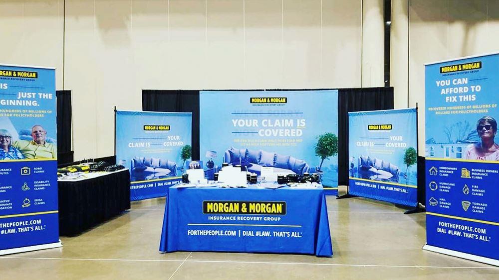 Retractable banner printing