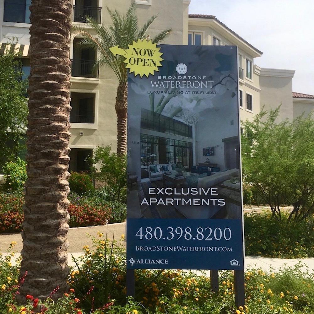 Scottsdale Waterfront Outdoor Display