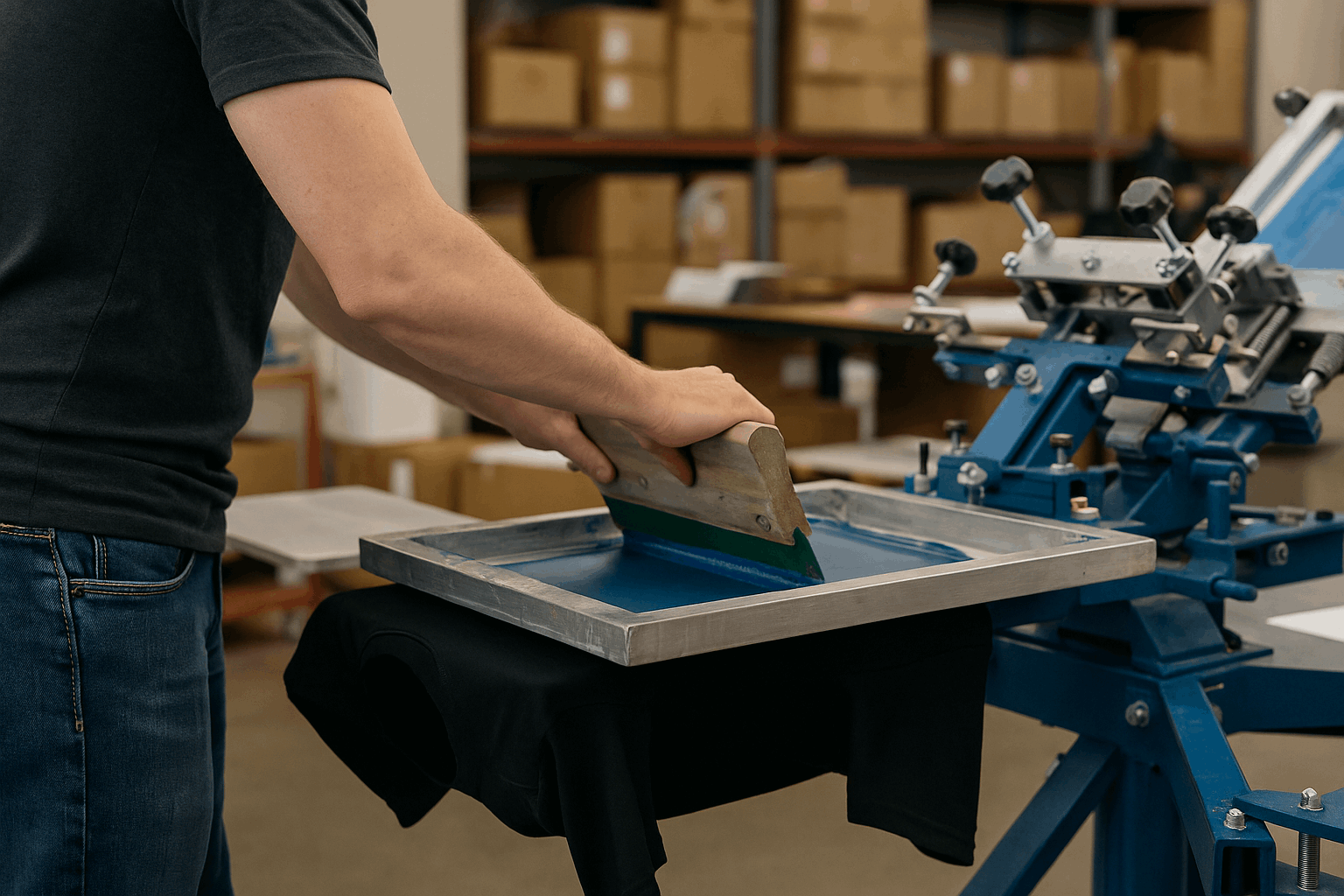 Fast screen printing in Tempe
