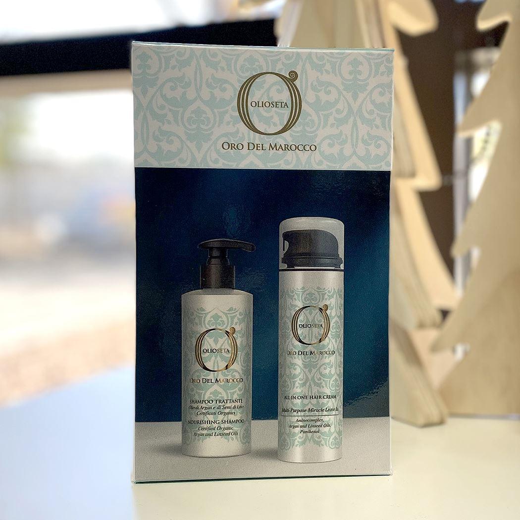 Printed Packaging for Shampoo Bottles for Olioseta