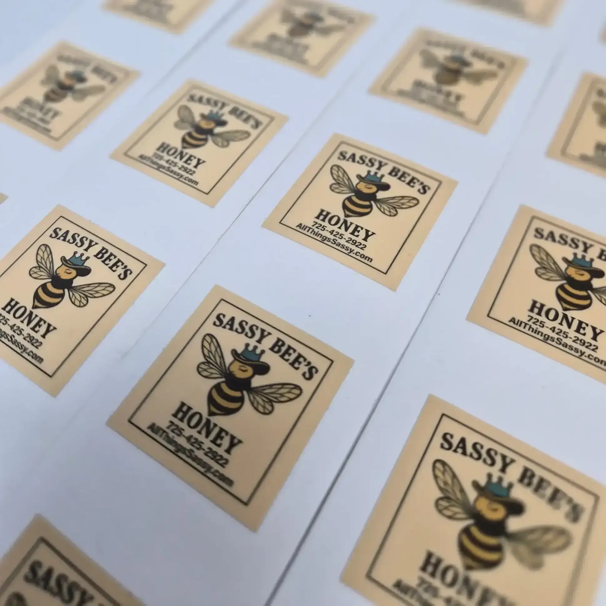 Sheet Fed Stickers from AlphaGraphics Central Business District Las Vegas