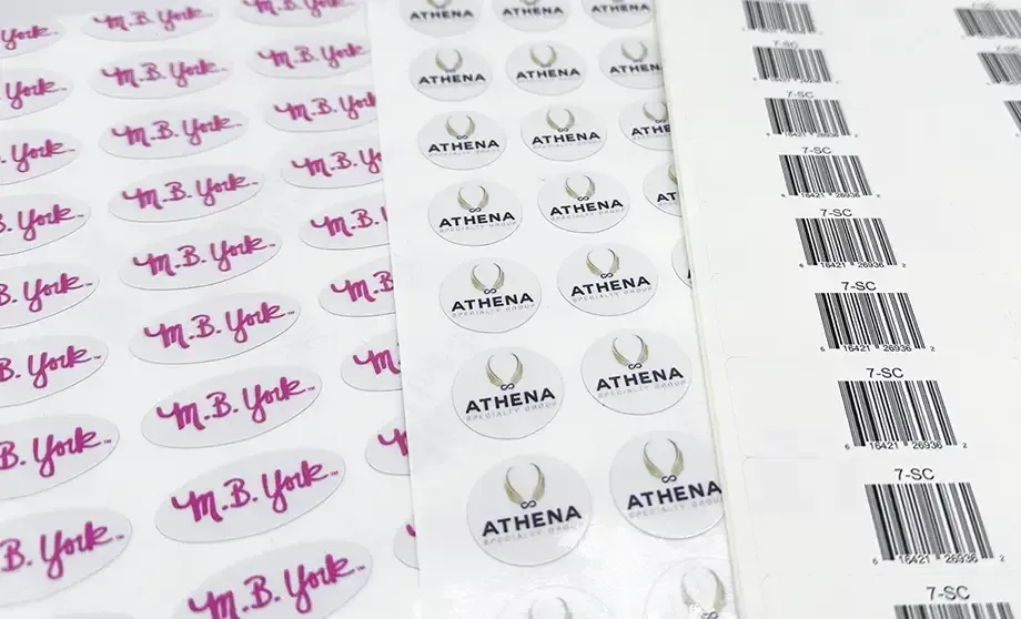 Sheet label printing from AlphaGraphics Scottsdale Old Town