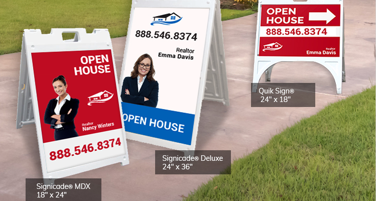 Signicade Deluxe A-Frame Sidewalk Sign