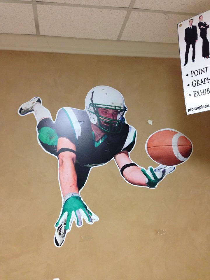 Sports graphic. put your favorite player on your wall