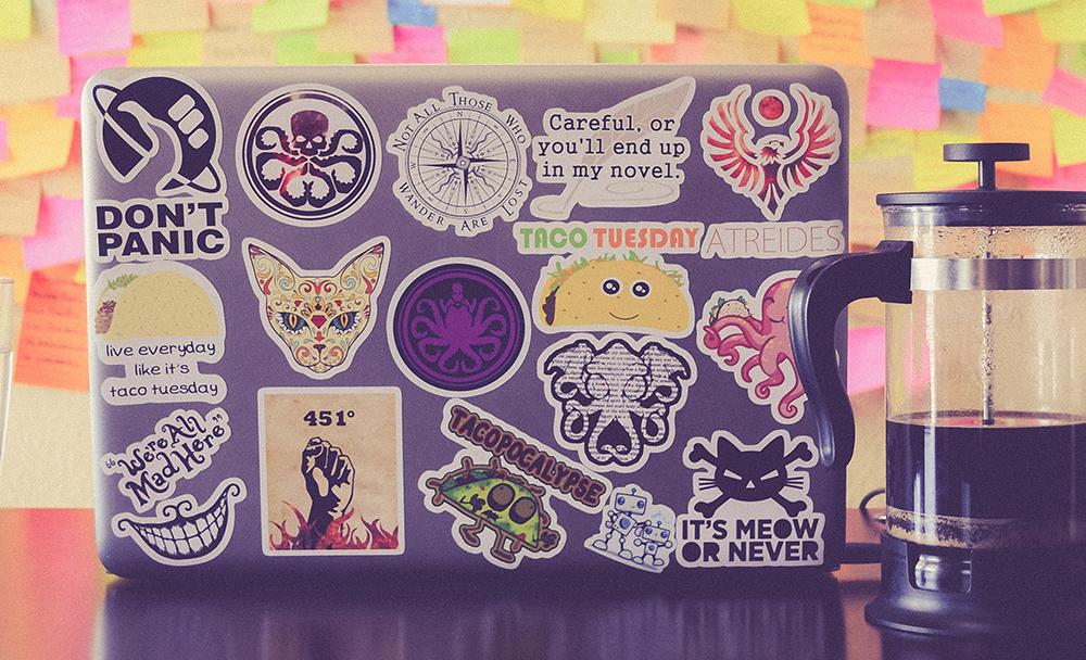 Stickers - The Stickiest Form Of Brand Marketing