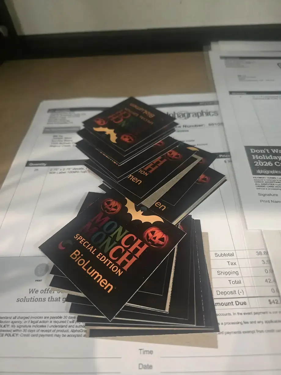 Sticker printing from AlphaGraphics Walnut Creek