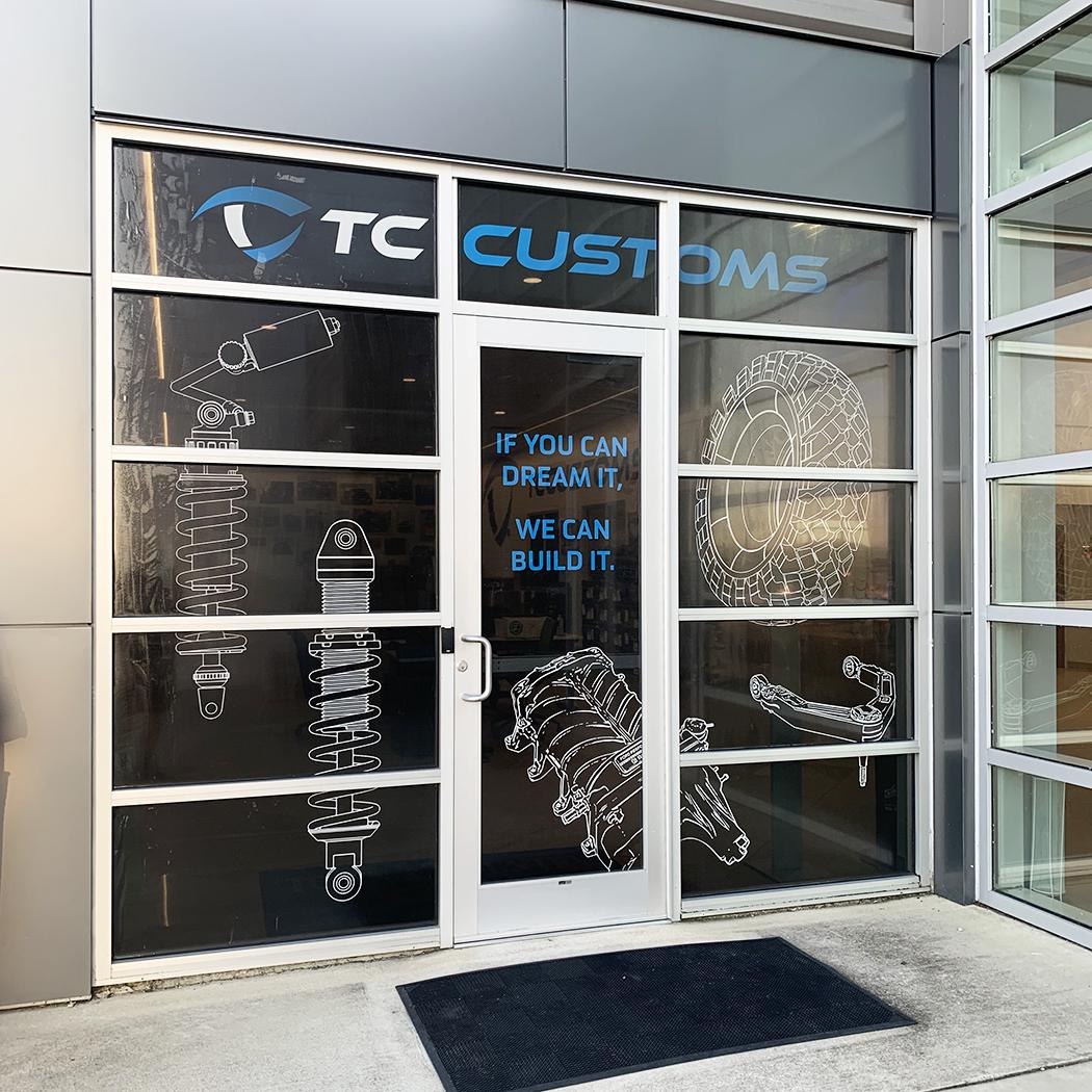 Vinyl on Glass