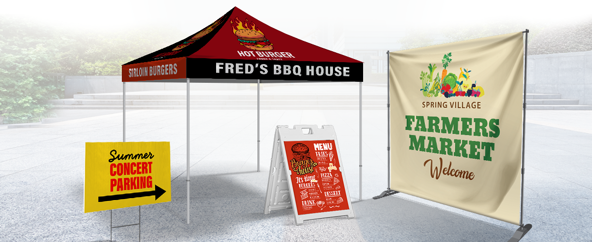 Large format printing options