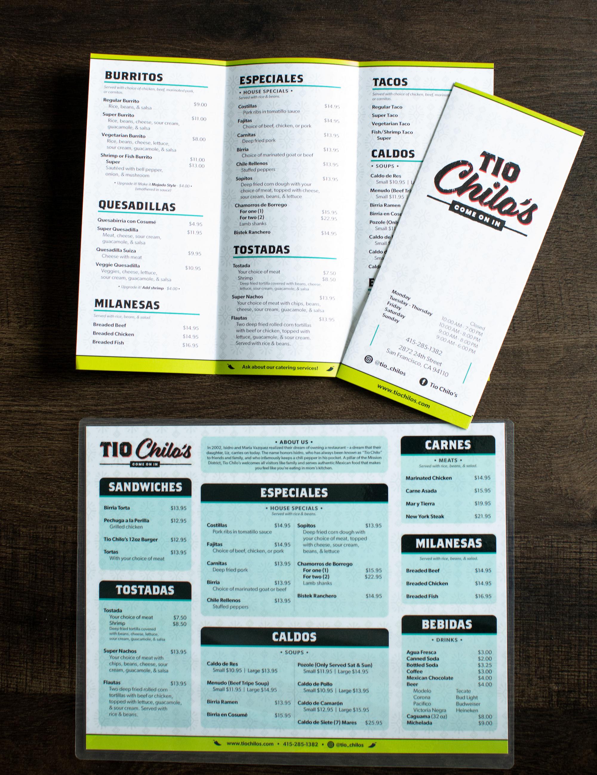 Menus 