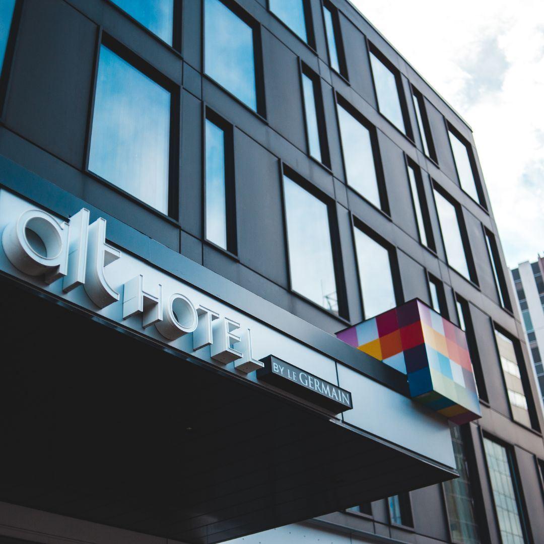 photo of business signage