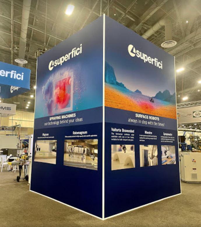 Trade show tips display
