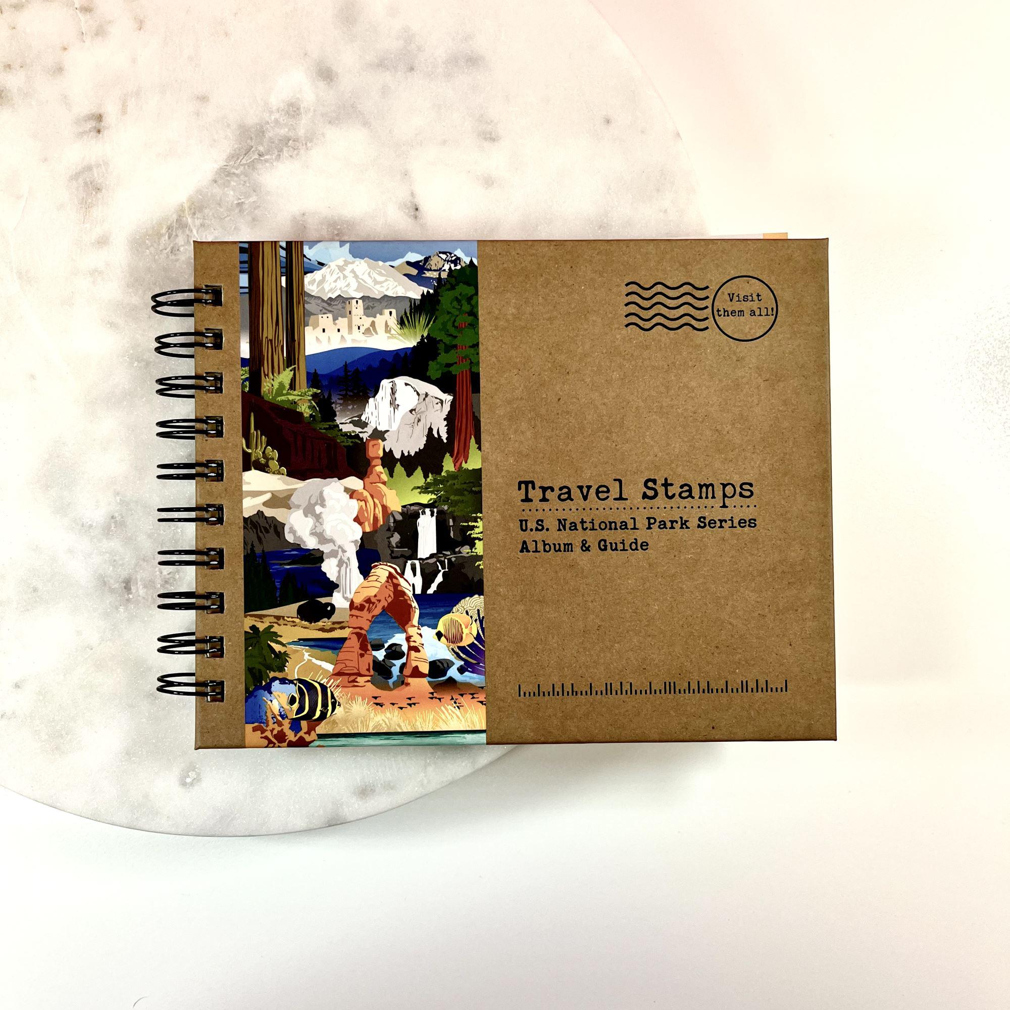 Travel Stamps for U.S. National Park Series