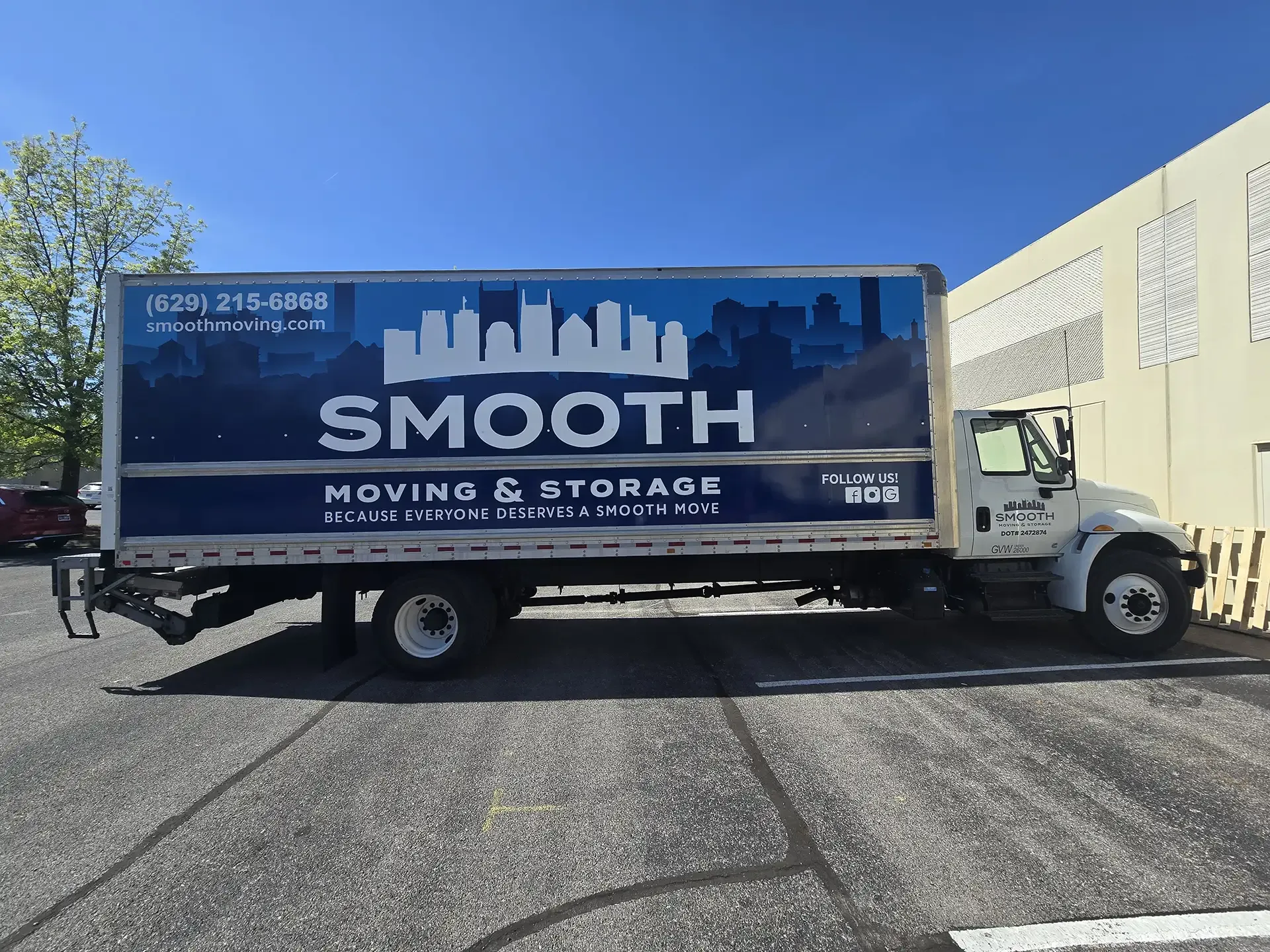 Truck wrap at AlphaGraphics Franklin