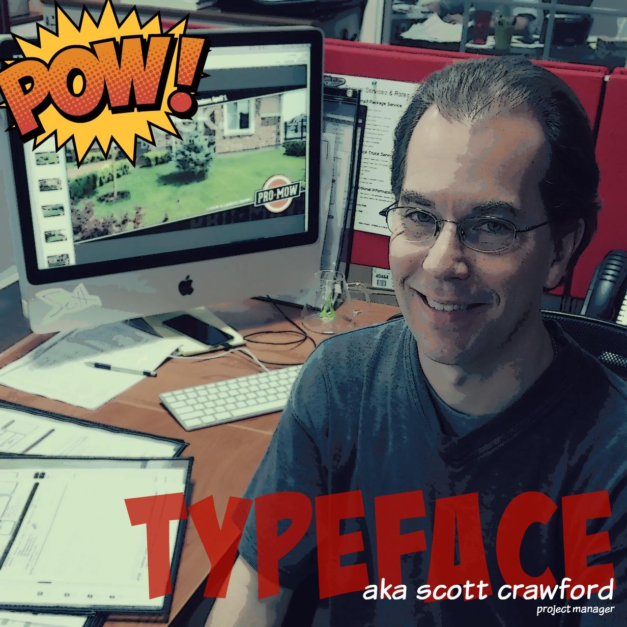 Superhero Profile - TYPEFACE
