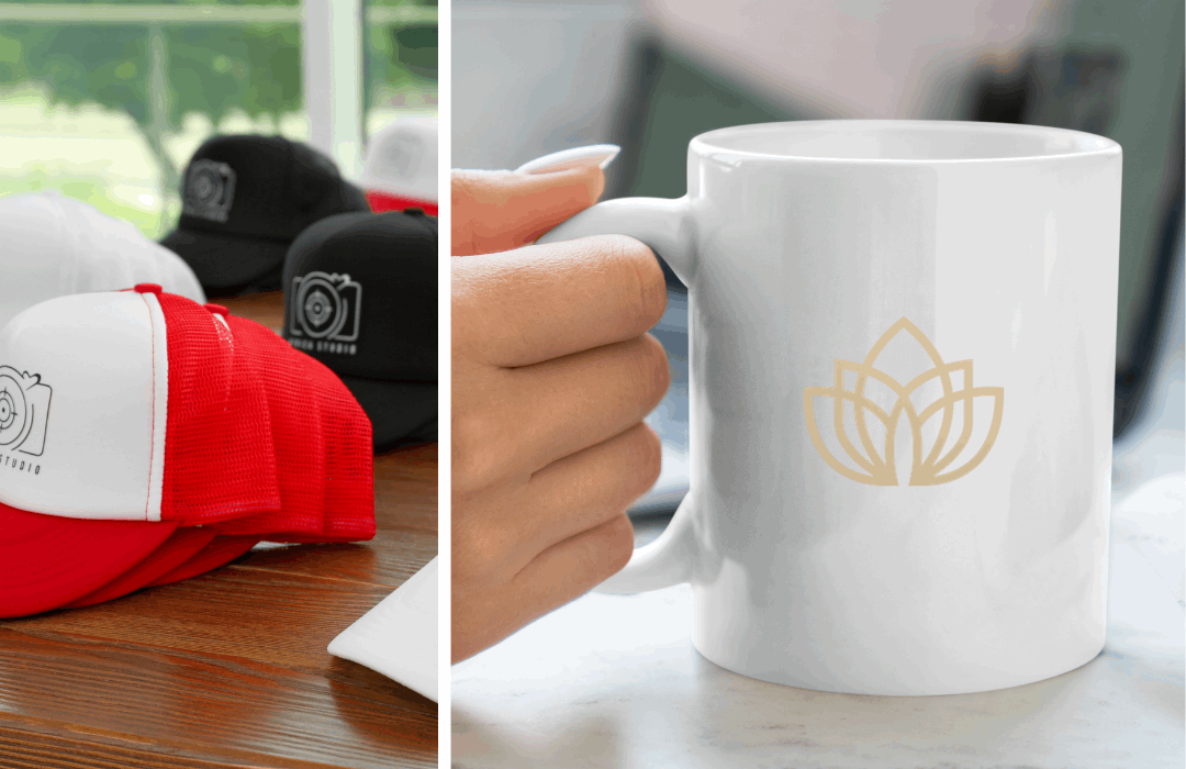 cup and hat