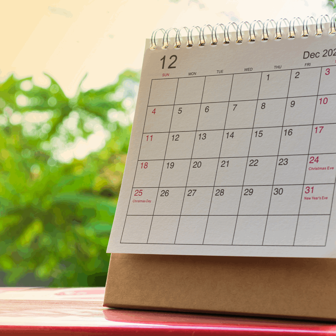 photo of calendars