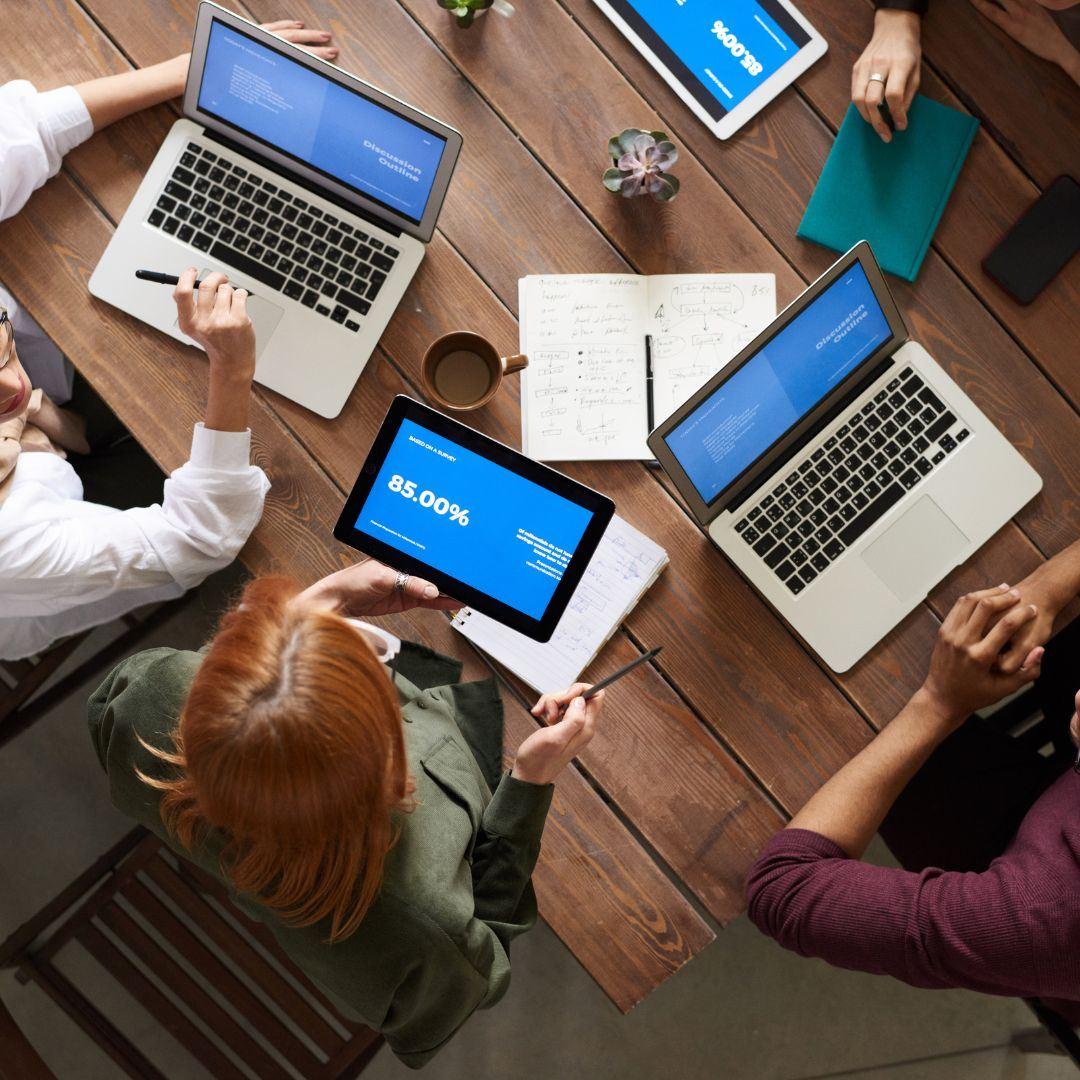 photo of workspace