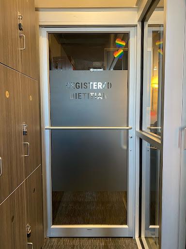 Vida Fitness frosted window 3