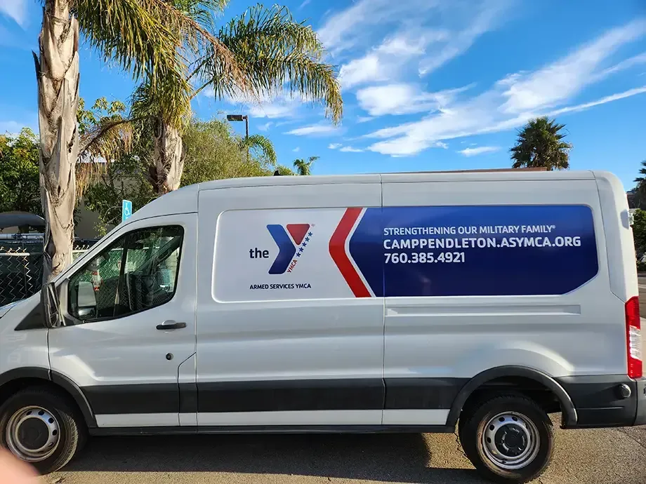 Van graphics and signs from AlphaGraphics Oceanside