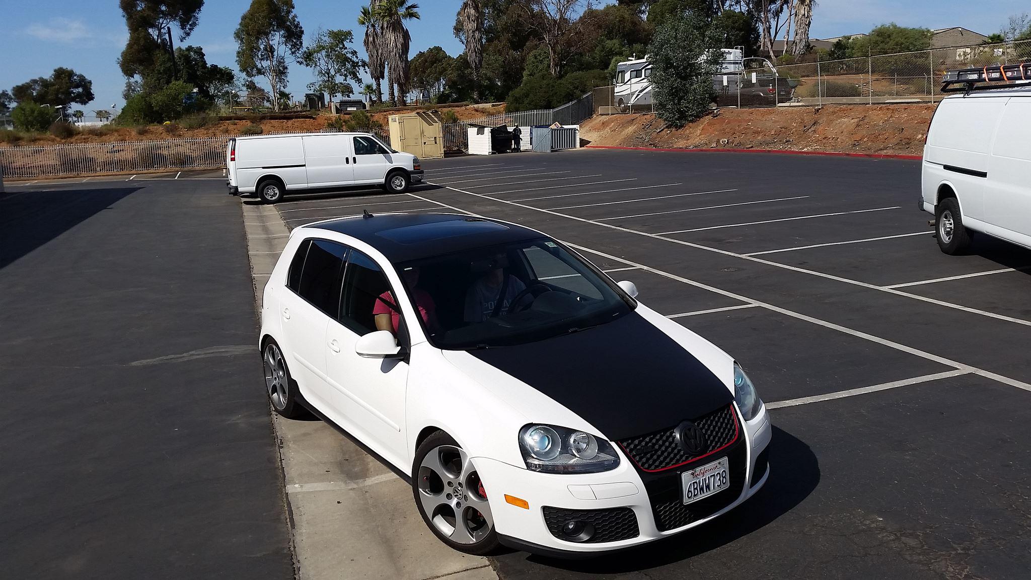 Hood and roof matte vinyl