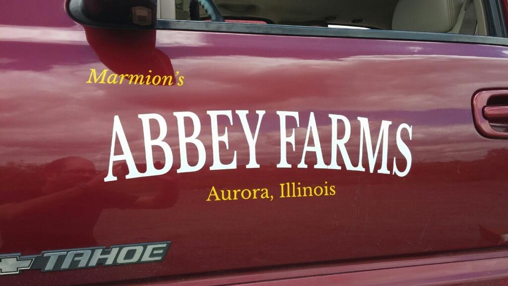 Vehicle graphics Abbey farms