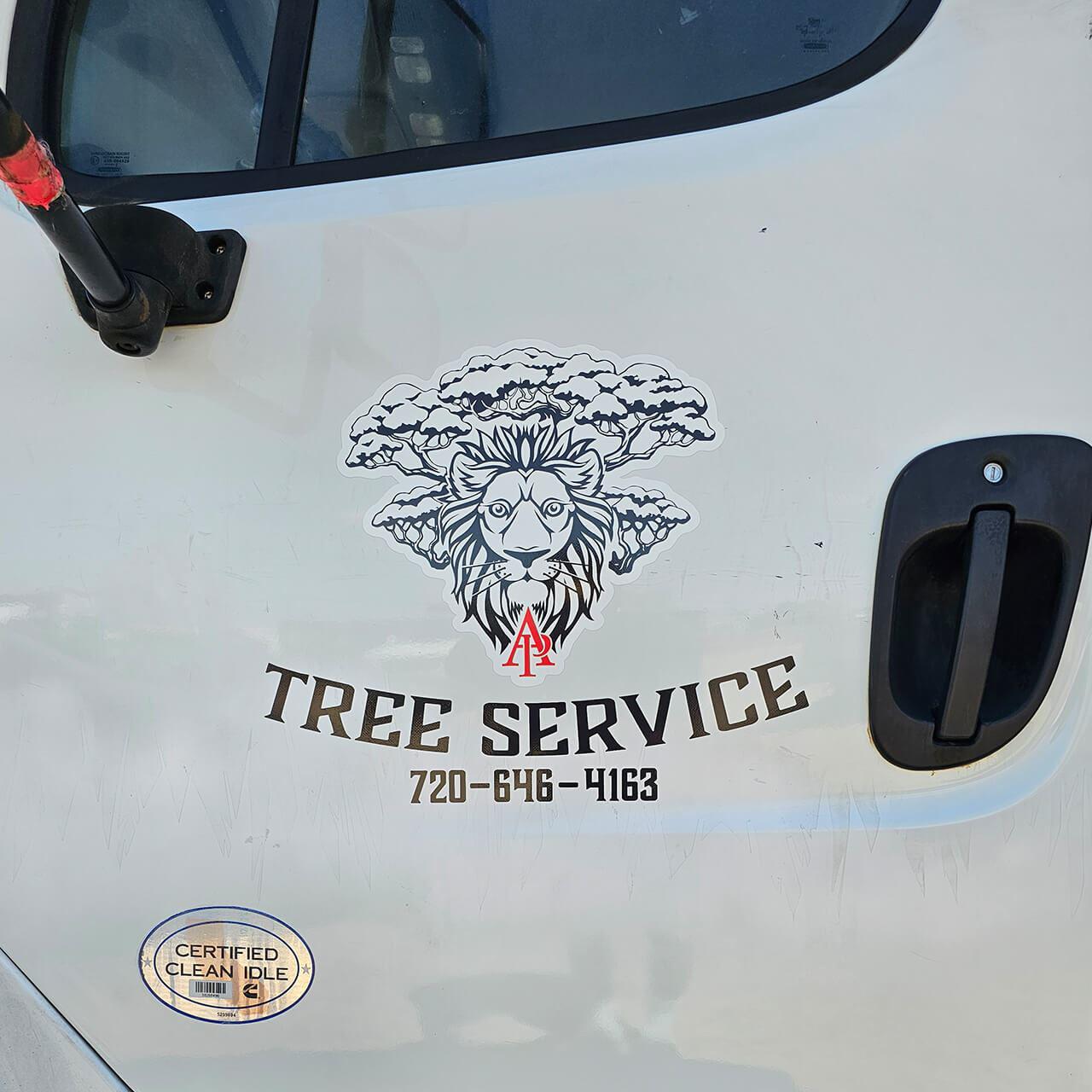 Vinyl Car Graphics For The Truck Door
