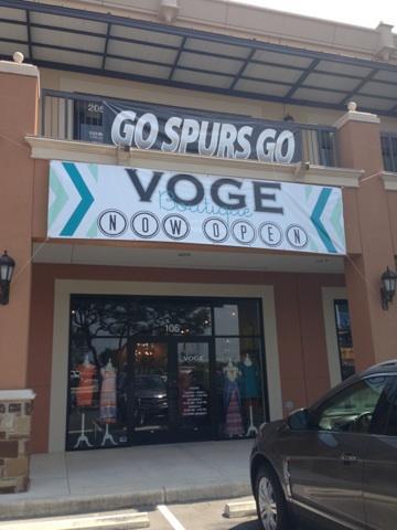 Voge boutique banner