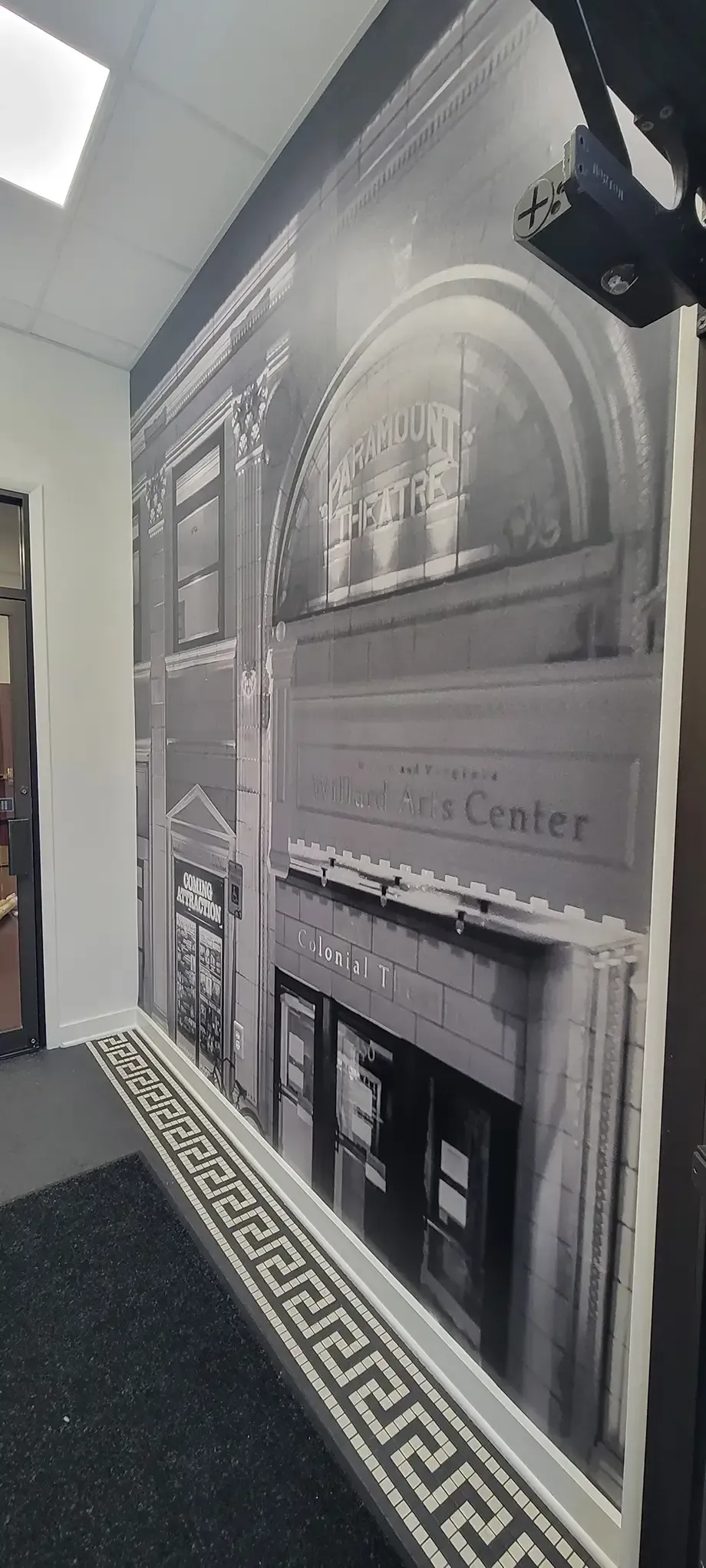 Wall graphic at AlphaGraphics Idaho Falls