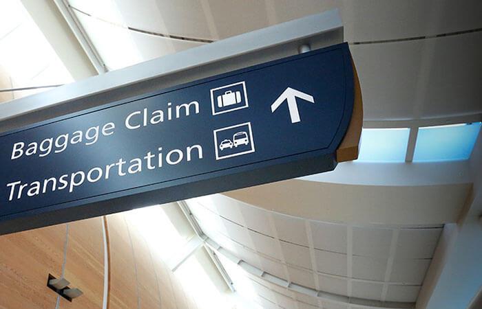 Wayfinding signage